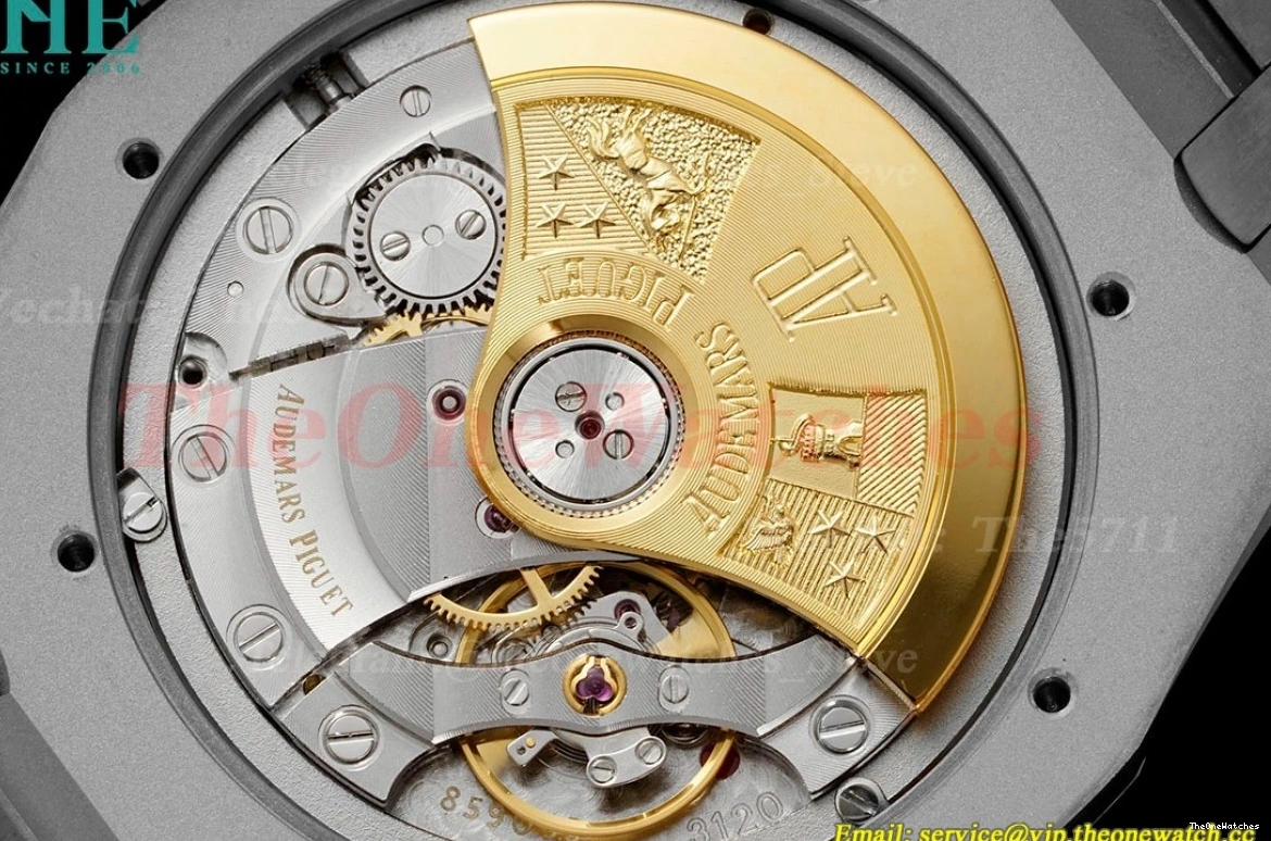 Royal IPF 37mm Super Dia Dial SS SS Clone SA3120 Oak White 15451 0122